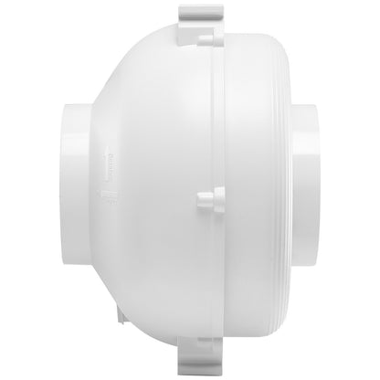 4 to 4.5 inch Radon Mitigation Fan System, Quiet 380 CFM Radon Mitigation Kit with 2 Couplers, Waterproof Radon Fan Electric Inline Duct Fan Exhaust Fan for Indoor Outdoor Ventilation