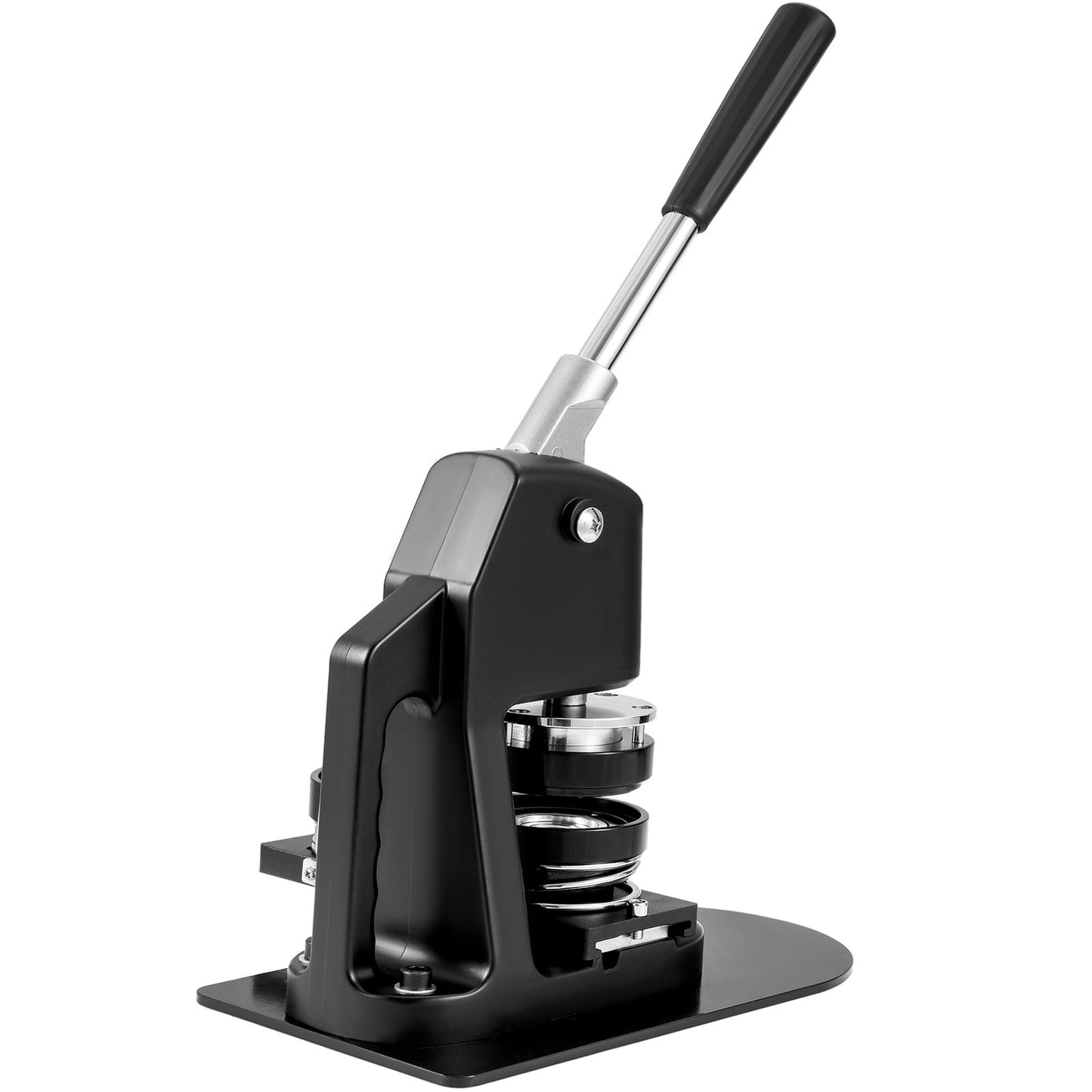 Knappmaskin, flera storlekar 1,25+2,25 tums stanspress för märkesmärken, barn DIY-presenter, knapptillverkningstillbehör med 500 st knappdelar och cirkelskärare och magisk bok