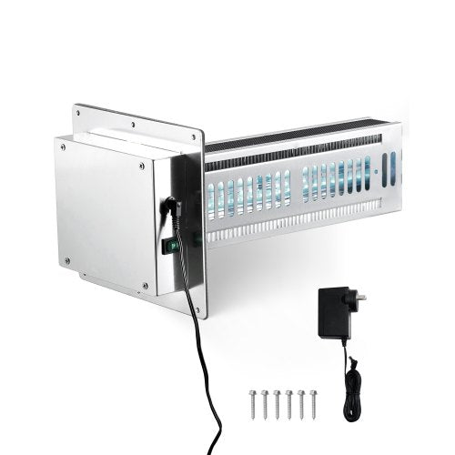 HVAC Air Purifier Whole House, 24W 12inch, Light in Duct for Ac (Air Conditioning) Duct, Air Scrubber with 2 Bulb, PCO Technology and Carbon Filtration HVAC lights for Ac Systems