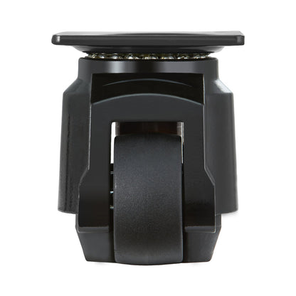 Leveling Casters, Set of 19141.6 kg Total Load Capacity, 6.3 cm, Heavy Duty with Upgraded Handle Design, 360 Degree Swivel Caster Wheels, Adjustable Casters with Feet for Workbench, Machine