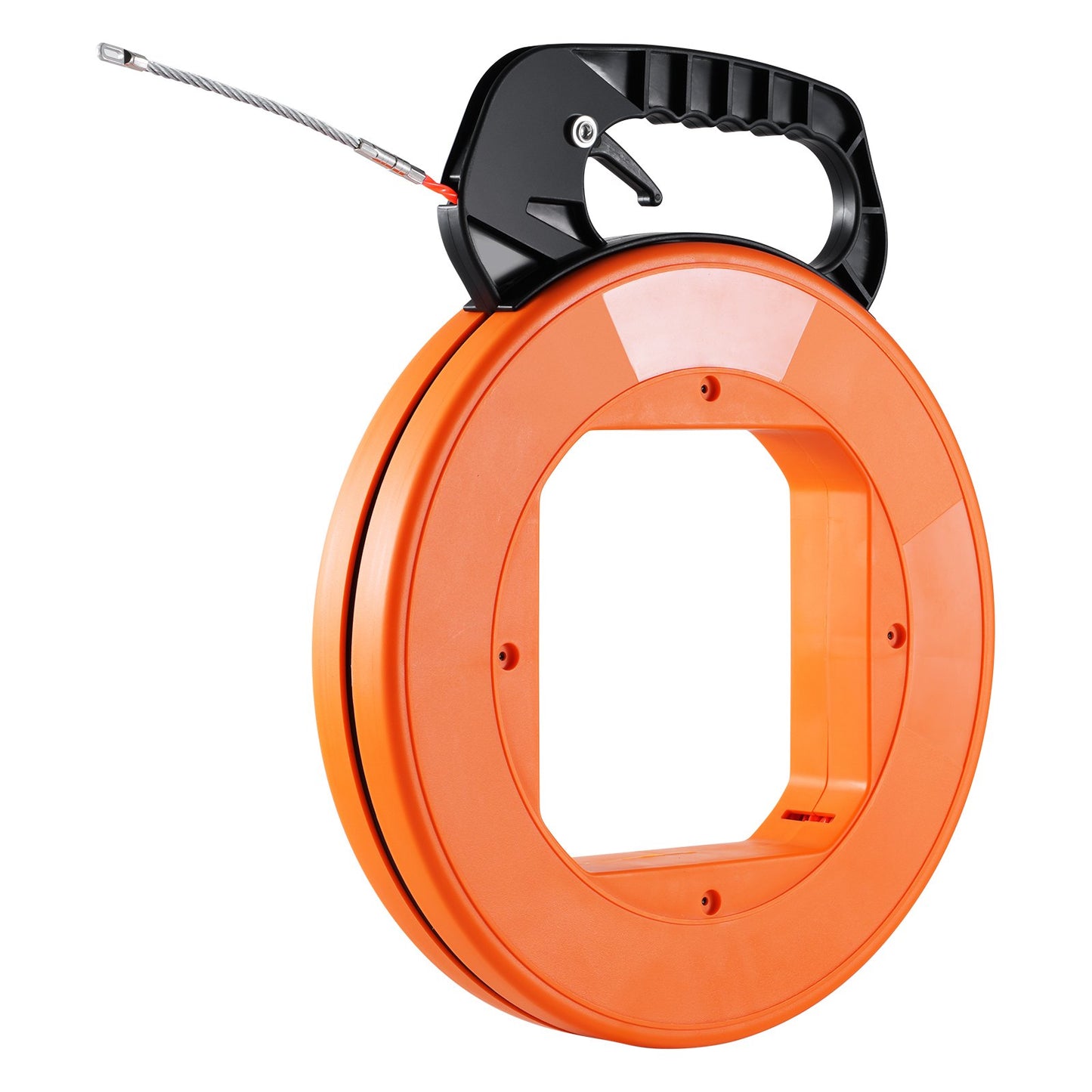 Fish Tape Wire Cable Line Puller 30.5 m, 6.35 mm(100-foot, 1/4-inch) PET with High Plastic Case