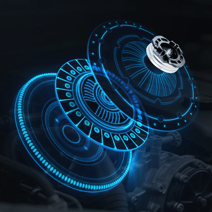 Kopplingssats med svänghjul, Extra kraftig OEM-kopplingssats, OEM-ersättningskopplingssats för växellåda, kompatibel med Audi A3 (8P1) från 2003-2010, A3 Cabriolet (8P7) från 2008-2009, A3 Sportback (8PA) från 2004-2010.