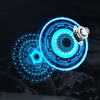 Kopplingssats med tryckplatta, Extra kraftig OEM-kopplingssats, OEM-ersättningskopplingssats för växellåda, kompatibel med 2004-2006 Smart FORFOUR (75 hk), 2005-2006 FORFOUR (64 hk), 2007 FORTWO Cabriolet