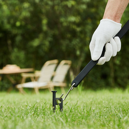 50 Piece Flat Bungee Cord, 19.8 mm Heavy Duty Bungee Straps with Steel S-Hooks, 21" Elastic Bungee Rope for Cargo, Tarps, Trucks and Tent, Black