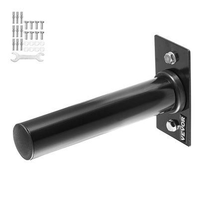 Wall Mounted Weight Plate Holder, Weight Rack Storage for 2-Inch Weight Plates, 330 lbs Load Capacity Weight Storage Rack, Heavy Duty Iron Home Gym Organizer, 4 Pack, Mounting Hardware Included