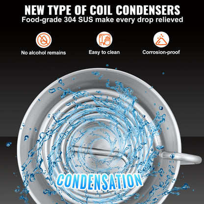 68.1 L Water Distiller Machine Brewing Equipment DIY Home Still