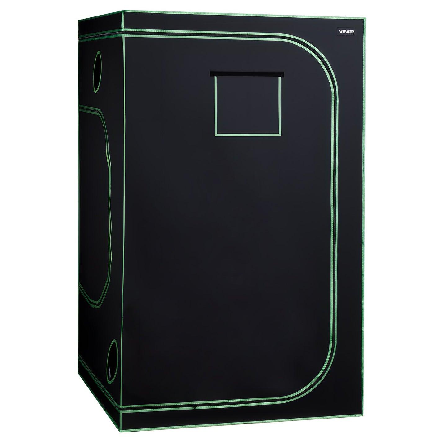 Indoor Grow Tent, 120 x 120 x 200 cm, 600D High Reflective Mylar, Indoor Plant Tent with Observation Window, Floor Tray & Zipper, Heavy Duty Growing Tents for Fruit Flower Veggie