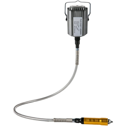 Flexibel axelslipmaskin 780W roterande verktyg 500-23000 varv/min roterande snidare med 0,635 cm 3-käftschuck och steglös hastighetspedal Hängande slipmaskin 131 delar tillbehör för smyckespolering slipning gör-det-själv