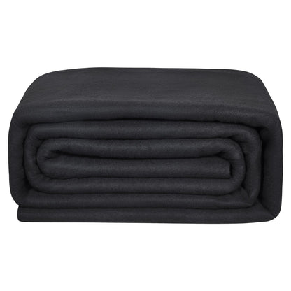 Oval poolmatta, 5,5 x 10 m poolmatta för ovanmarkspooler, extra tjock poolmatta, förhindrar punkteringar, underlag av återvunnet geotextilmaterial, förlänger fodrets livslängd