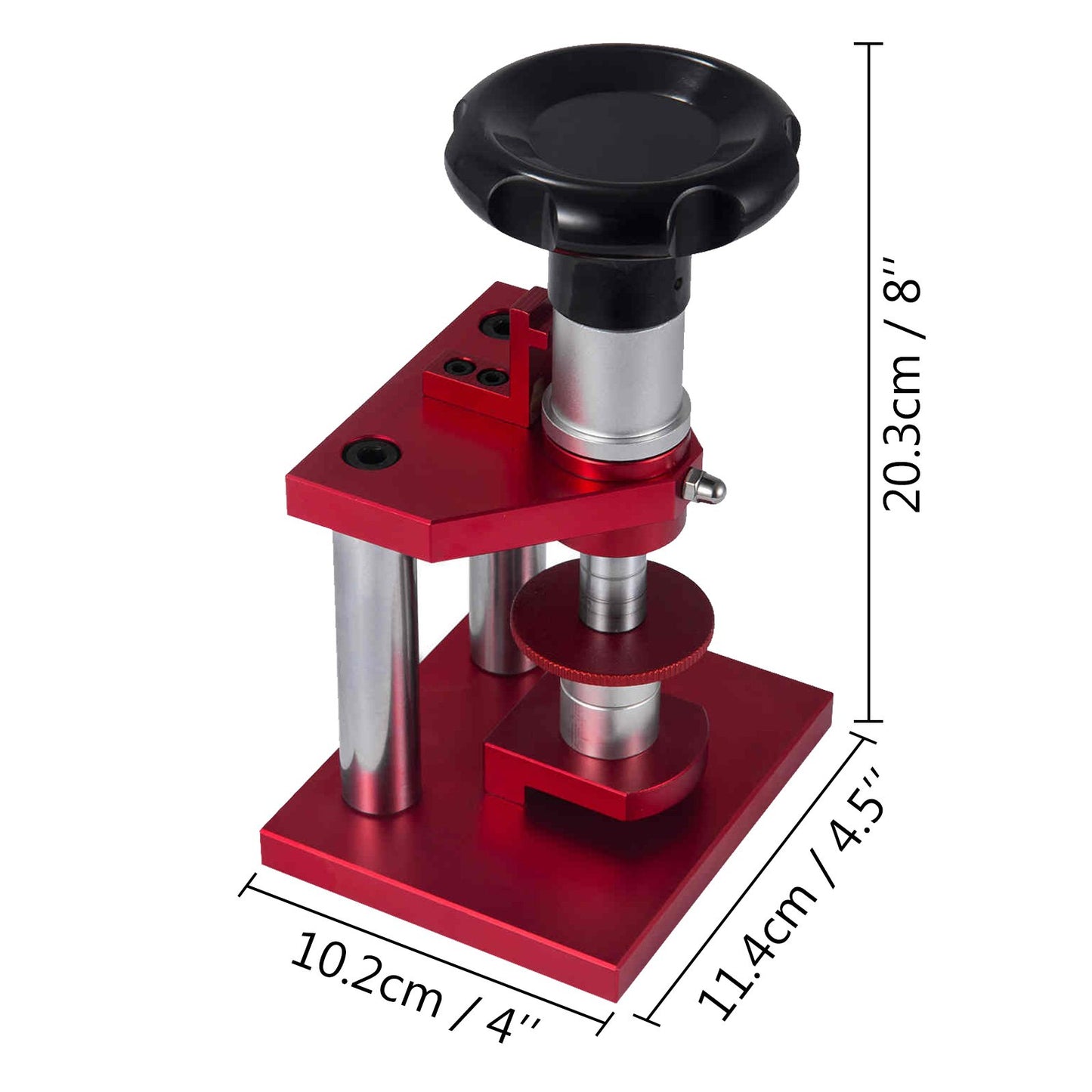 20.3 cm Crystal Bezel Press Case Back Watch Case Opener Movement Holder Big Gland