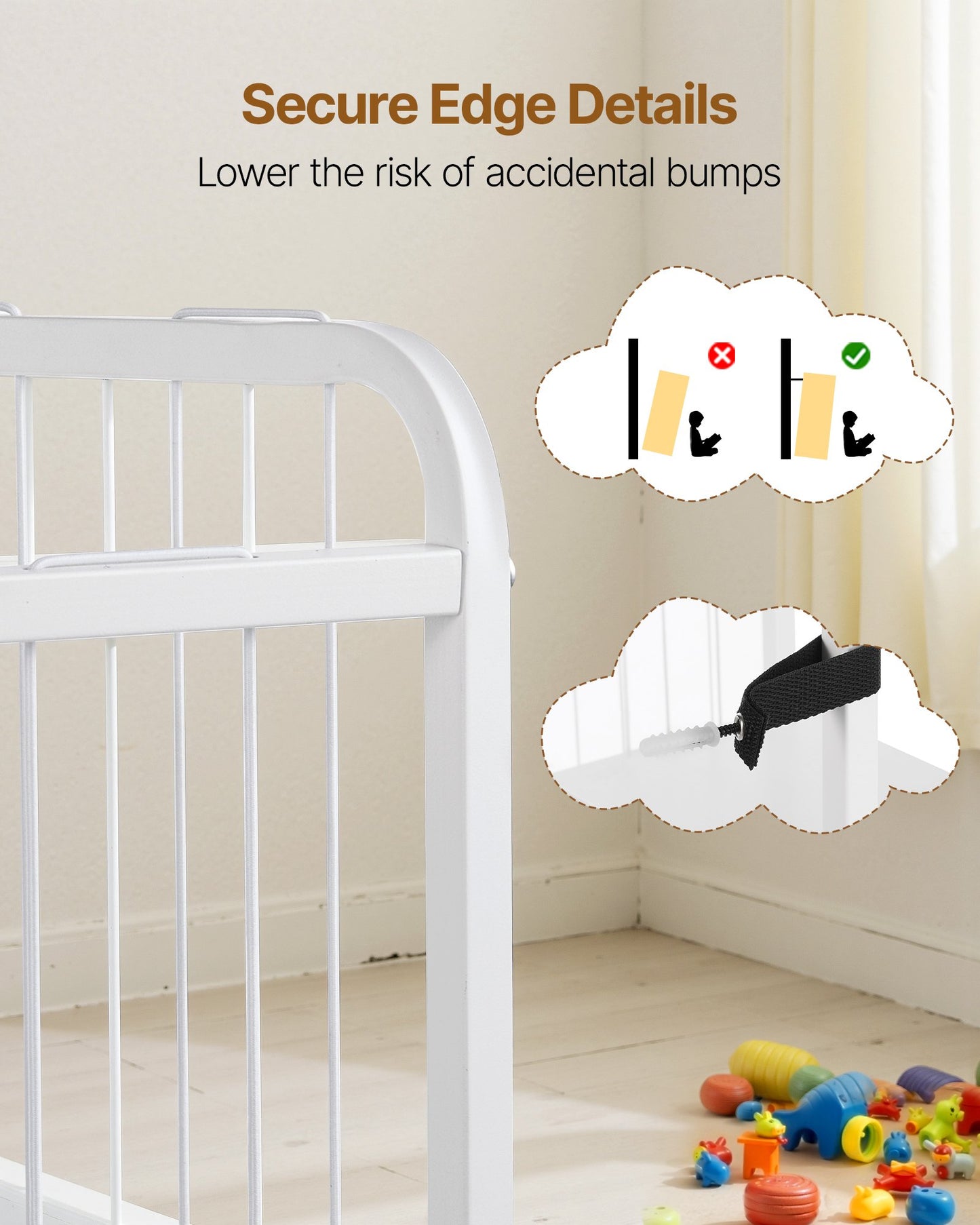 Kids Bookshelf and Stuffed Animal Storage, Toy Storage Organizer, 2-Tier Book Shelf with Fabric Toy Chest, Toy Storage for Kids Room, Living Room, Entryway, Nursury, Preschool, White