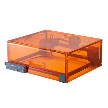 Laser Engraver, 10W, Laser Engraving and Cutting Machine with Enclosure, Laser Cutter Engraver Machine, 300 x 300 mm Working Area, 7000 mm/min, for Wood, Leather, Glass, Certain Metal, Class 1
