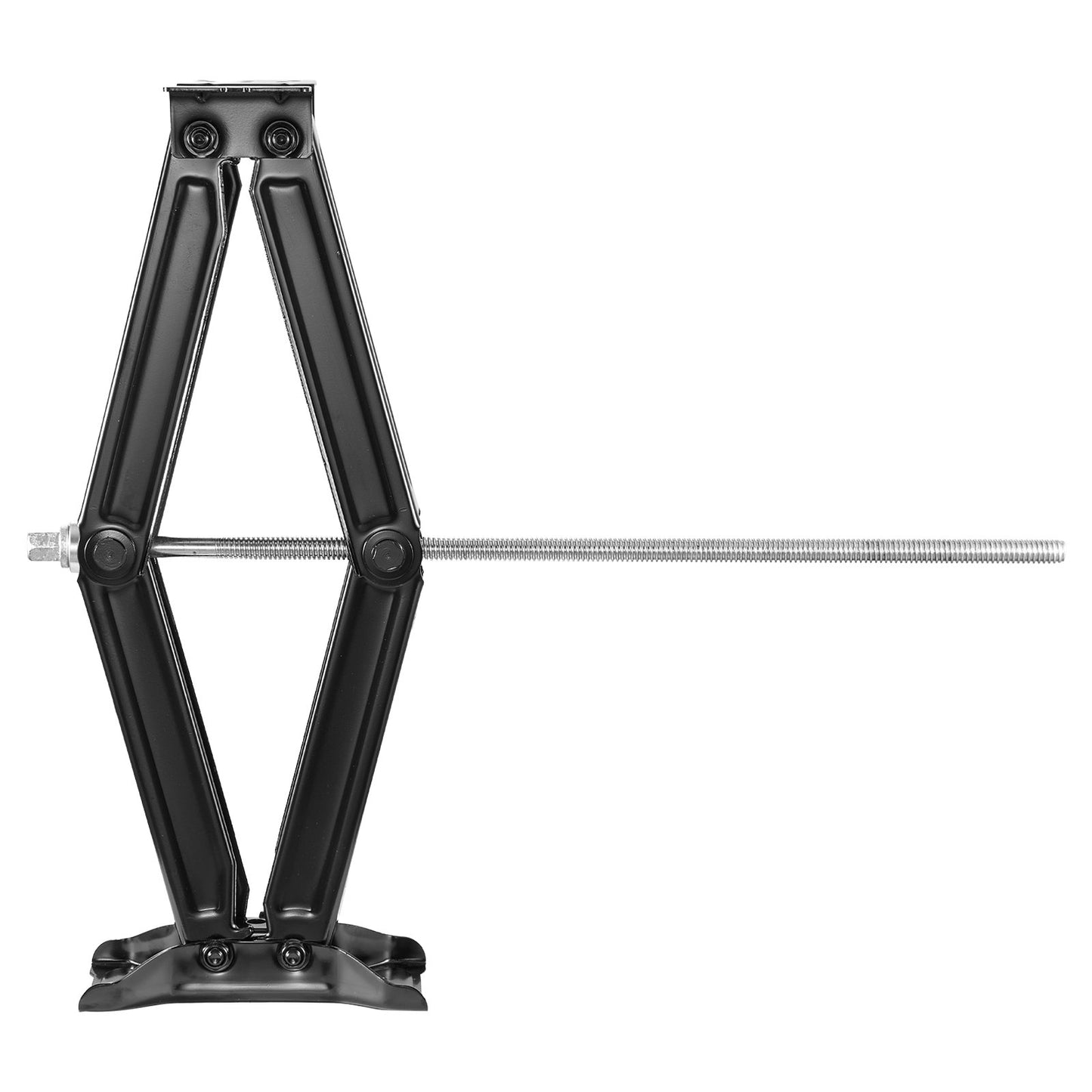 5000 lbs RV Scissor Jacks, 4-23.4 in RV Stabilizer Leveling Scissor Jacks, Set of 2, Heavy Duty Stabilizer Jack with Crank Handle, Socket and Bubble Levels, Not Easily Bent or Deformed