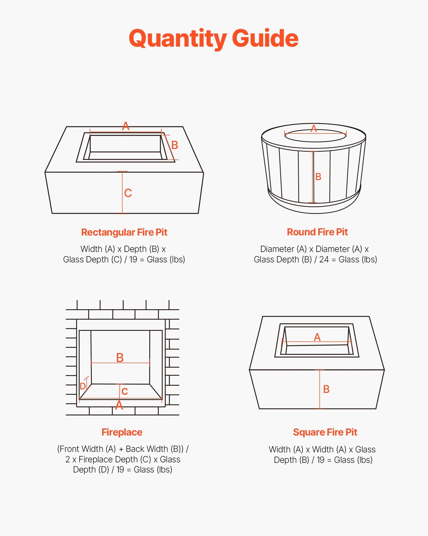 Fire Glass, 20 LBS / 9.0 KG High-Temperature Resistant Fireplace Rocks, 1/2-Inch / 12.7 mm Reflective & Smokeless Firepit Glass Rock, High Luster Stone Landscaping for Fire Pit Table, Copper