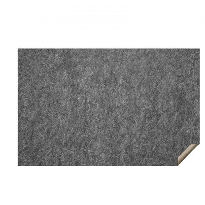 - Slip-Resistant Rug Pad - Protective Cushioning Carpet Pad - 5' x 8' - 1/4"Thick - Dual Surface - Polyester Felt + Latex - Gray - 3-4㎡ Area Carpet Padding Rug Cushion Safe for All Floors