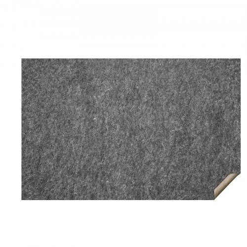 - Slip-Resistant Rug Pad - Protective Cushioning Carpet Pad - 5' x 8' - 1/4"Thick - Dual Surface - Polyester Felt + Latex - Gray - 3-4㎡ Area Carpet Padding Rug Cushion Safe for All Floors