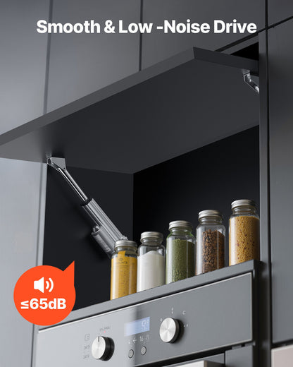 12V Linear Actuator, 101.6mm Stroke IP65 Waterproof Linear Actuator, 3000N 5mm/s Motion Actuators with Mounting Brackets for Solar Trackers, Industrial Machinery, Door Opener