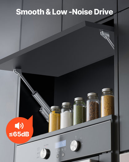 12V Linear Actuator, 152.4mm Stroke IP65 Waterproof Linear Actuator, 3000N 5mm/s Motion Actuators with Mounting Brackets for Solar Trackers, Industrial Machinery, Door Opener