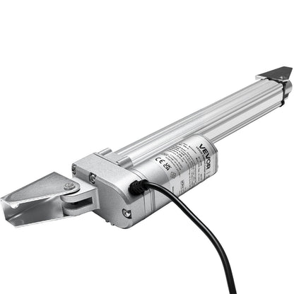 12V Linear Actuator, 203.2mm Stroke IP65 Waterproof Linear Actuator, 675lbs/3000N 0.2"/s Motion Actuators with Mounting Bracket for Solar Trackers, Industrial Machinery, Door Opener
