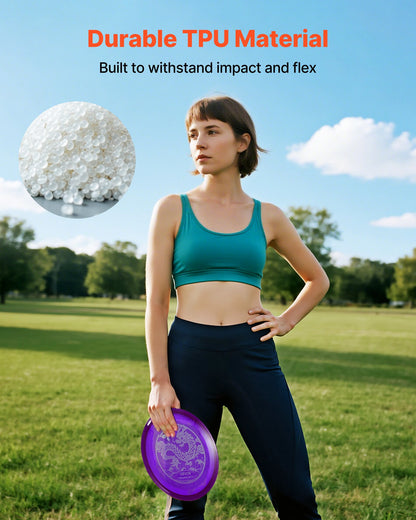 Disc Golf Set, 8 Pack Disc Golf Starter Set, Beginners Flying Discs for Full-Body Strength Training, with Putter, Mid-Range, Driver, PDGA Approved, for Outdoor Backyard, Lawn, Beach, and Park