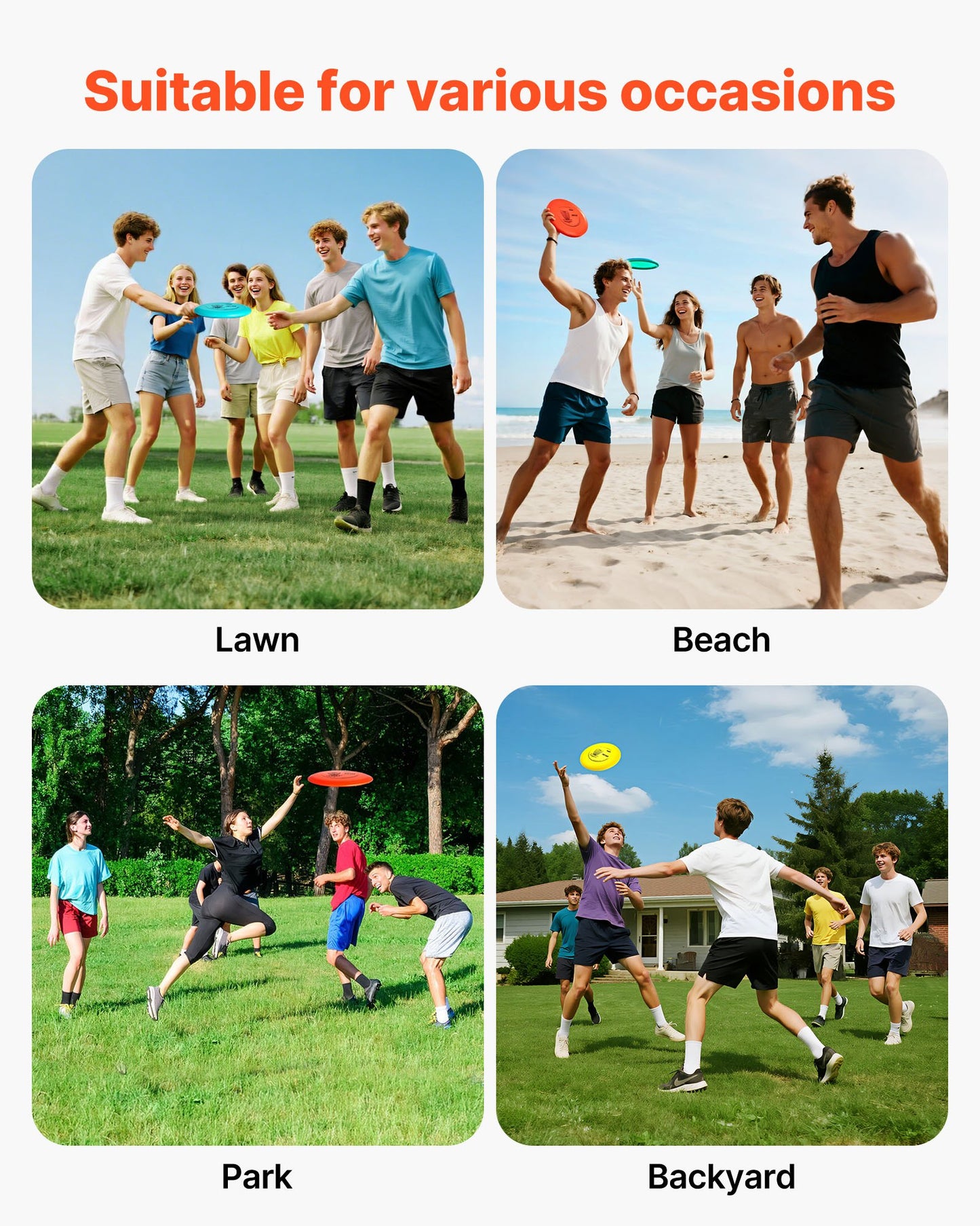 Disc Golf Set, 3 Pack Disc Golf Starter Set, Beginners Flying Discs for Full-Body Strength Training, with Putter, Mid-Range, Driver, PDGA Approved, for Outdoor Backyard, Lawn, Beach, and Park