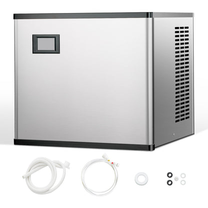 Commercial Ice Maker 300 lbs/24 h Self-Cleaning Ice Machine - Head Only