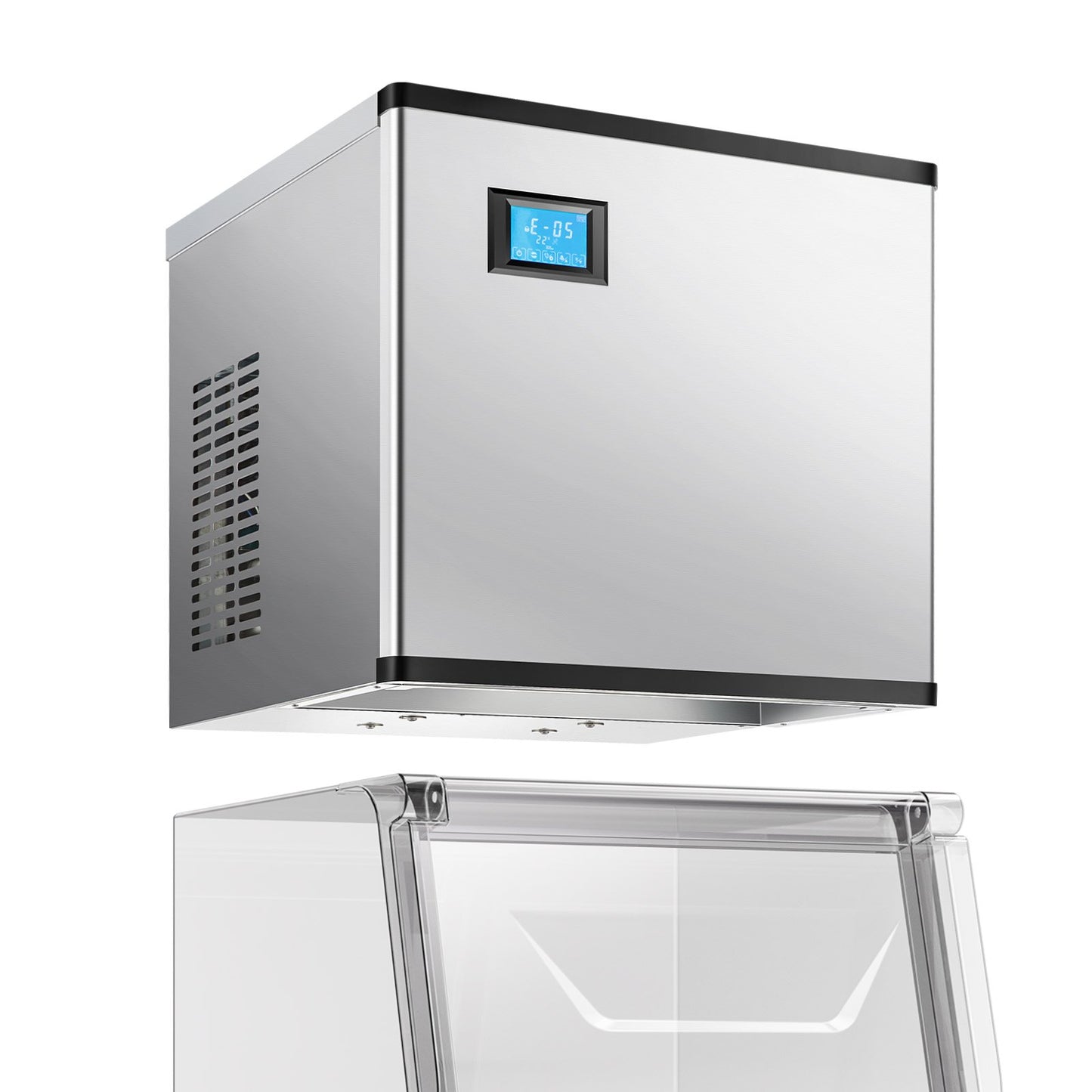 Commercial Ice Maker 500 lbs/24 h Self-Cleaning Ice Machine - Head Only