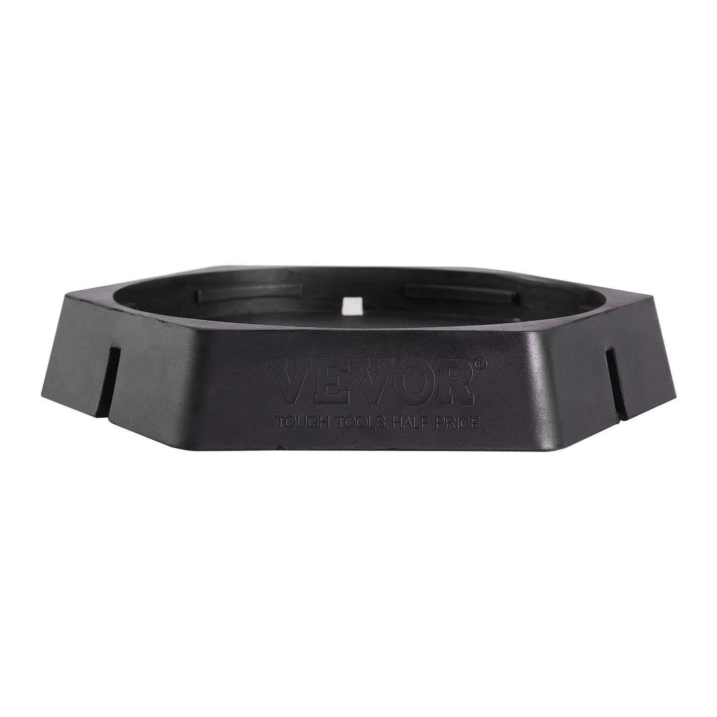 Nivelleringsplattor för husbilar, 9-tums runda landningsfötter, permanent monterade domkraftsstabilisatorer, gummikuddar för domkraft, 5000 lbs kapacitet per domkraftsplatta för husbilar, 5:e hjul, husvagnar, husbilar av klass A/C (6-pack)