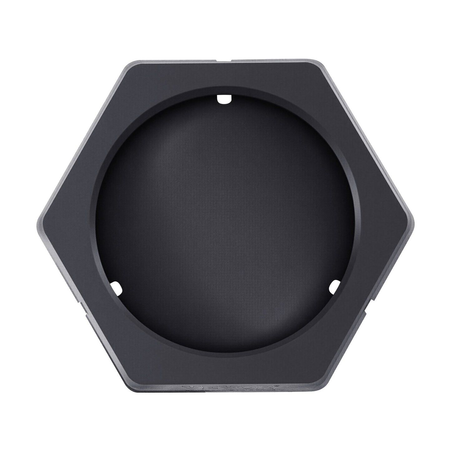 RV Leveling Pads, 4-Pack Rubber Trailer Jack Pads, Each with 5000 lbs Capacity, Jack Stabilizer Padding with Large Surface Area, Ideal for 10" Round Feet, 5th Wheels Class A/C Motorhomes Camper