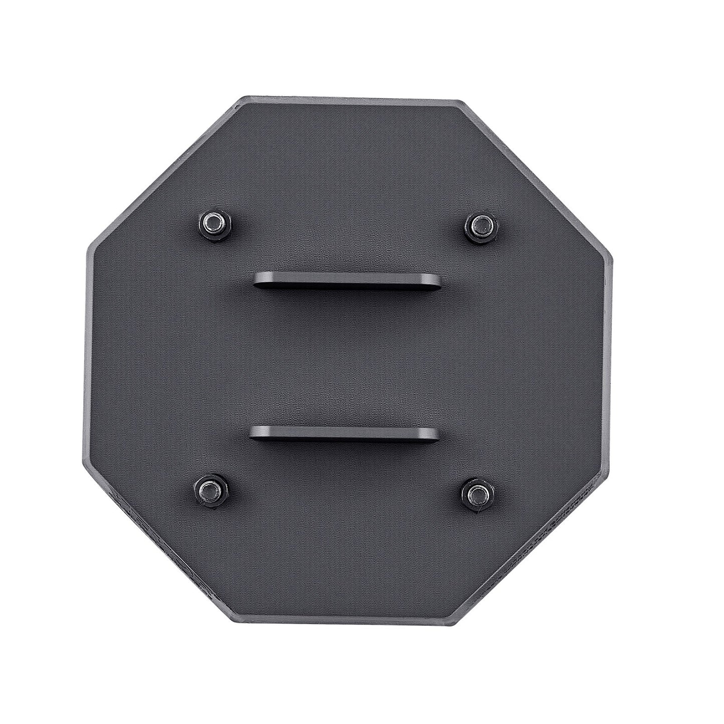 RV Leveling Pads, 4-Pack Rubber Trailer Jack Pads, Each with 5000 lbs Capacity, Standard Jack Stabilizer Pad with Large Surface Area, Ideal for Scissor Jack Feet 5th Wheels Class A/C Motorhomes