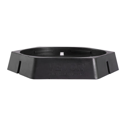 RV Leveling Pads, 9 Inch Round Landing Feet, Permanent Attached Jack Stabilizers, Rubber Jack Pads, 5000 lbs Capacity per RV Jack Pad, 5th Wheels, Travel Trailers, Class A/C Motorhomes (4-Pack)