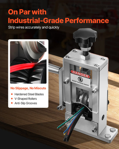 Manuell avisoleringstång 1,5-25 mm (0,06-1 tum) Hand- eller borrmaskin