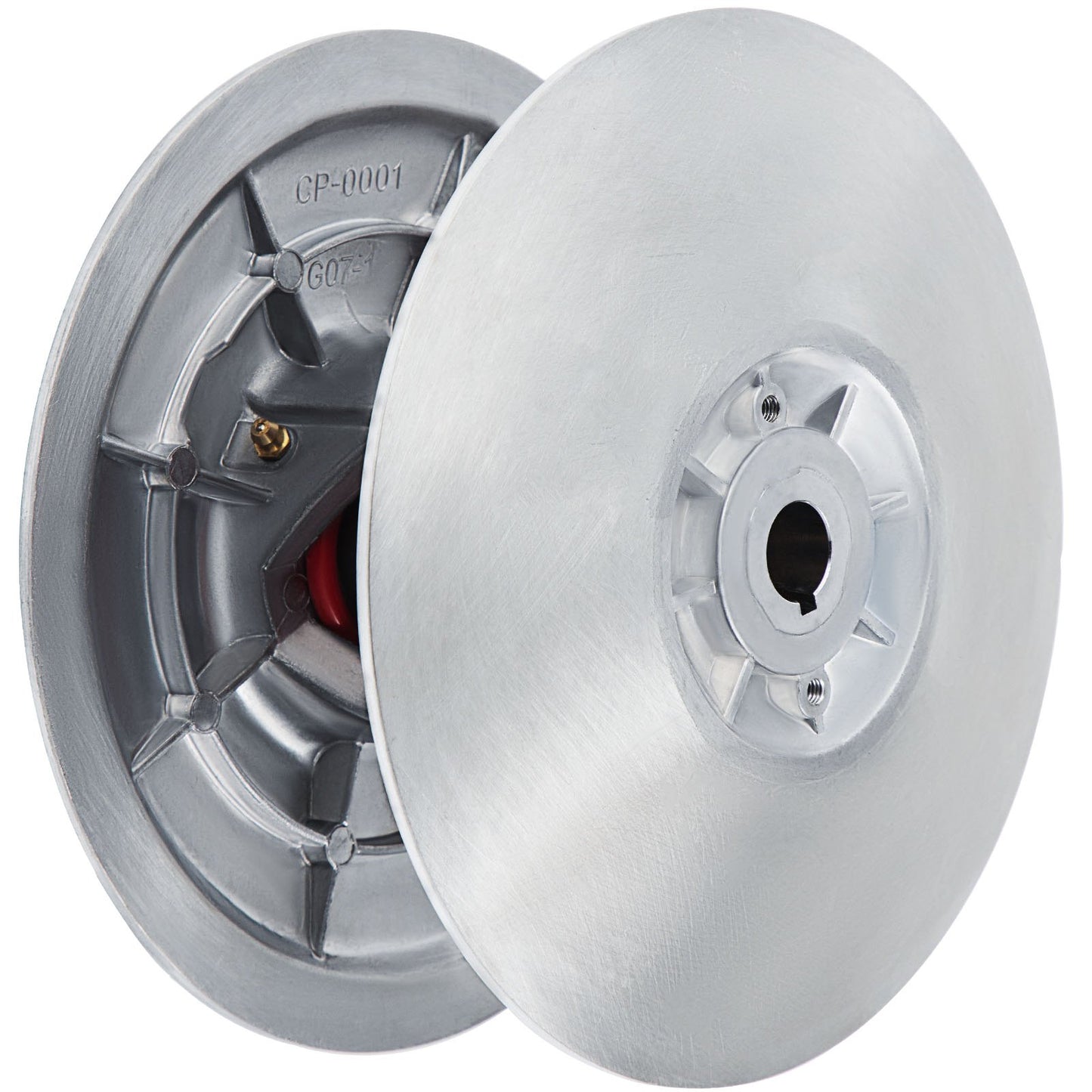 Sekundärdriven kopplingssats för golfbil, metallisk drivkoppling 1985-2007, kompatibel med Yamaha Low End G2-G28 golfbil (med fjäder)