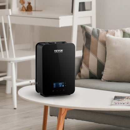 Uppgradera HVAC-doftdiffusor, smart doftluftsmaskin för hemmet, 180 ml med kallluftsteknik, vattenfri eterisk oljediffusor, täcker upp till 185 kvm för vardagsrum, kontor, spa, hotell