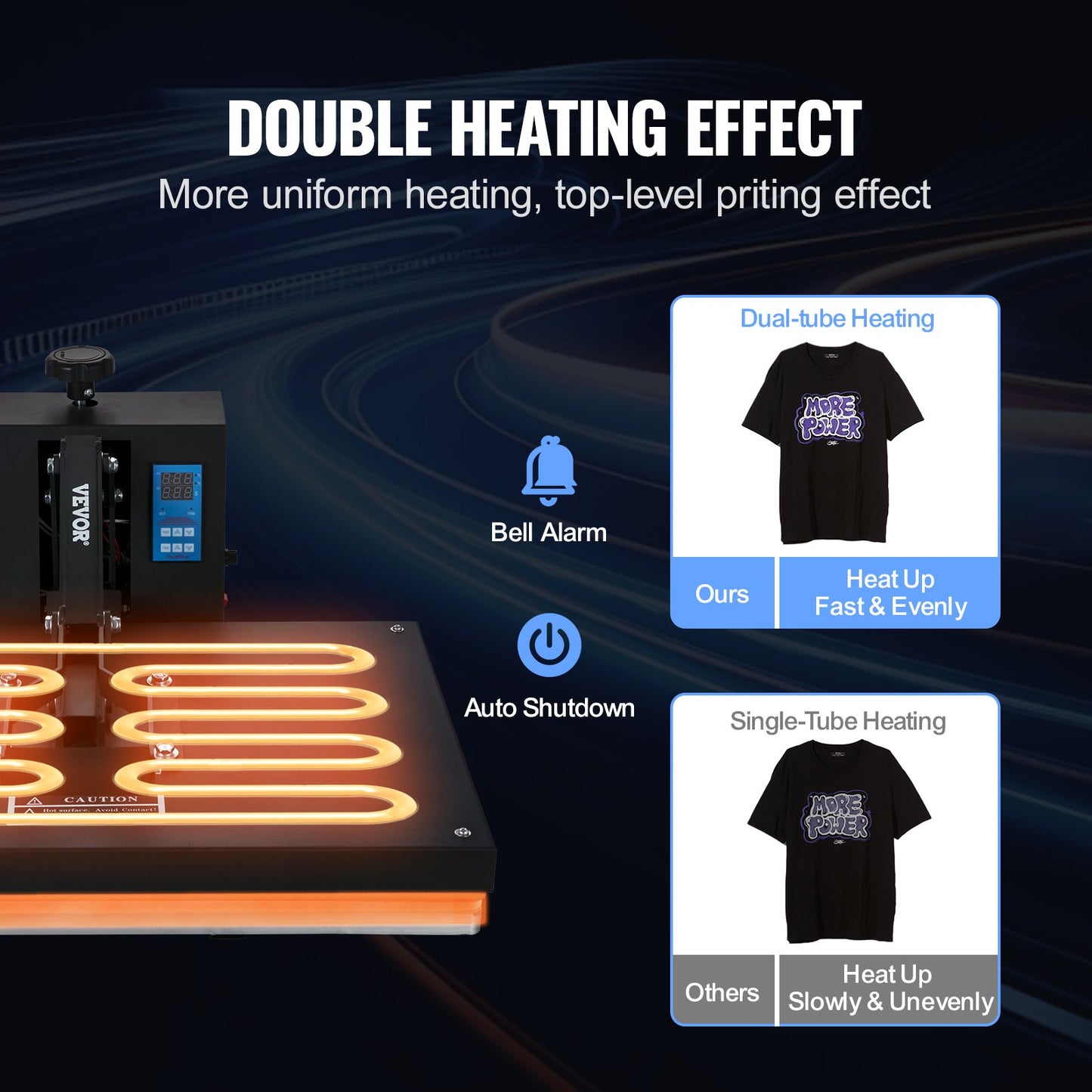 Värmepress 16 x 24 tum/40,6 x 61 cm sublimeringsskrivare transfer för gör-det-själv-t-shirt