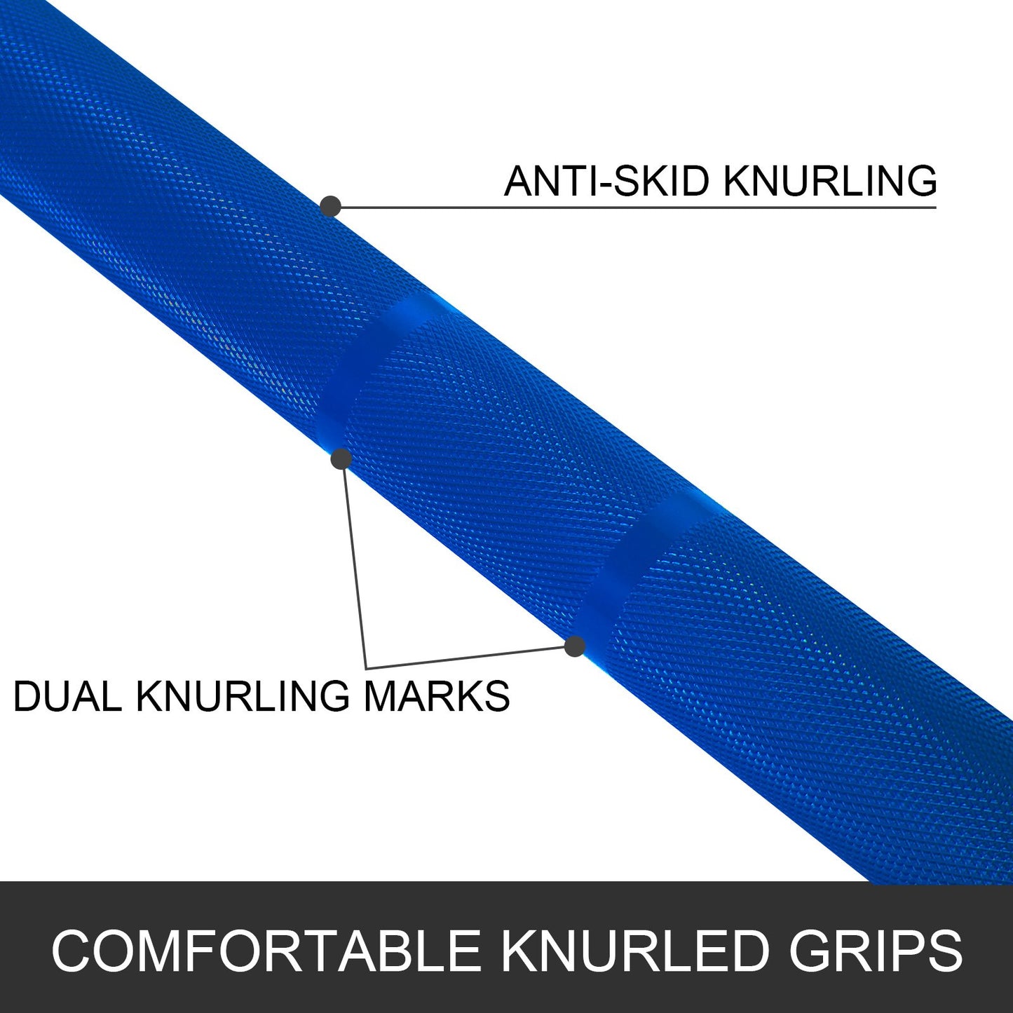 2m skivstång blå 15 kg tyngdlyftningsstång träning fitness övning bänkpressstång för tyngdlyftningsstång viktstång bänklyft knäböj med spännen och klämmor