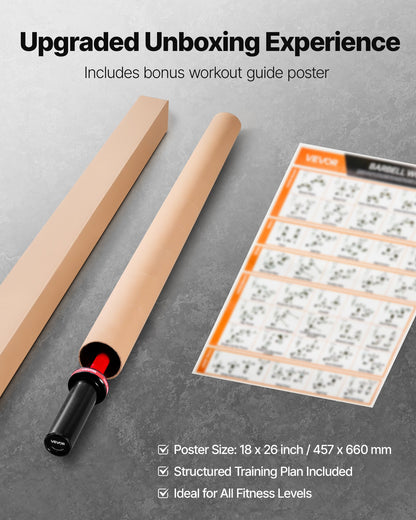 120 cm skivstång, passar 5 cm viktskivor, skivstång med räfflat grepp för styrketräning, tyngdlyftning, knäböj, marklyft, bänkpress, curl, overheadpress, 226 kg kapacitet