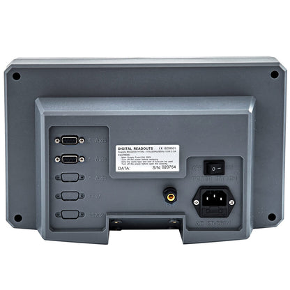 2 Axis Digital Readout DRO Display 1000mm and 250mm Travel Length Precision Linear Scale Axis Digital Readout