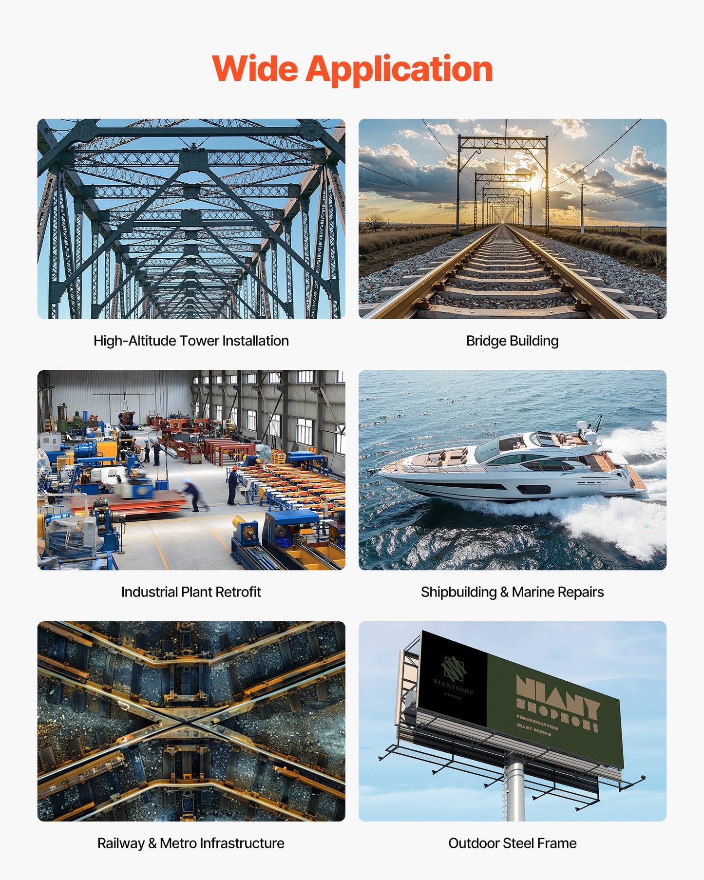 Magnetisk borrpress, 1400 W, 50 mm borrdiameter, 0-850 varv/min hastighet, reversibel riktning, magnetisk borrpress för metallytor, elektrisk borrmaskin för industri och heminredning