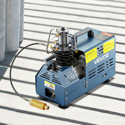 High Pressure Compressor, 4500PSI/30MPA/300BAR High Pressure Air Compressor, 1800W 220V Automatic Stop Air Rifle Compressor Suitable for Paintball Air Rifle, PCP Rifle, Air Pistol, Diving Bottle