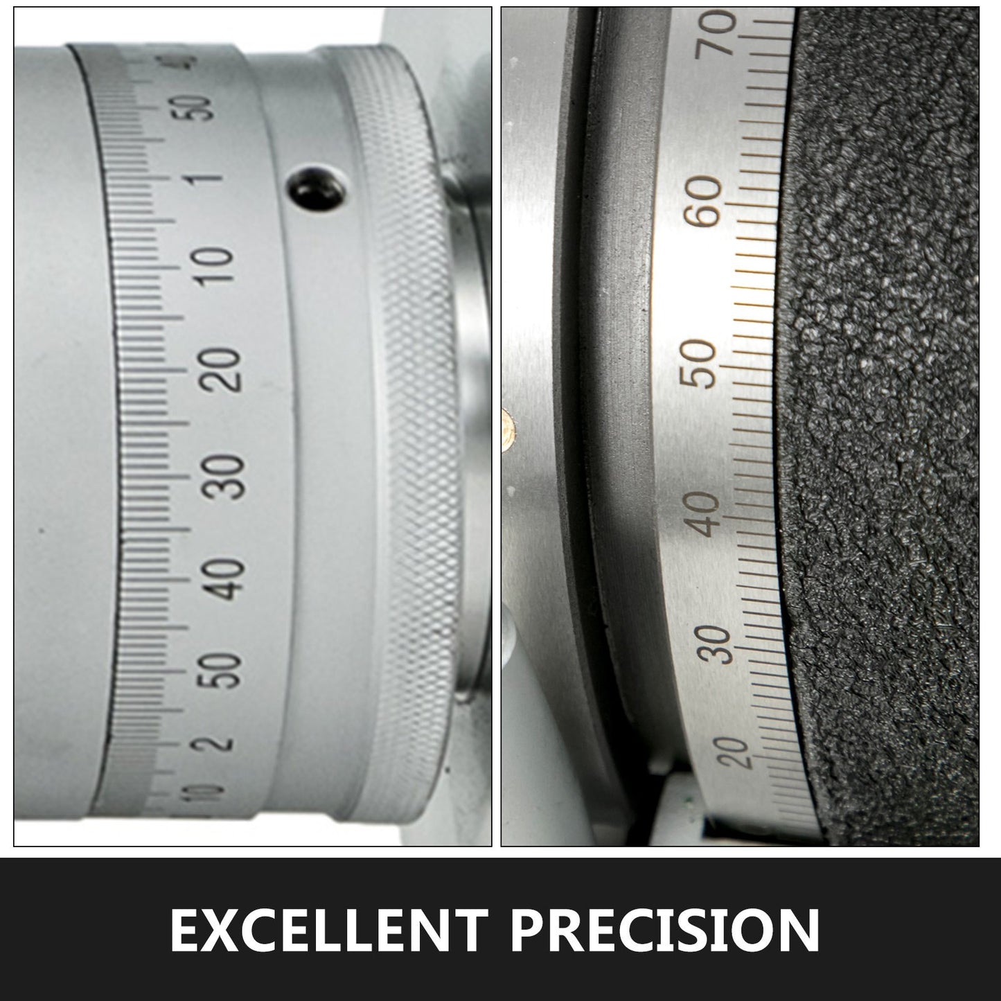 Rotary Table 20.3 cm Vertical & Horizontal Rotary Table, 20.3 cm Horizontal Vertical HV8 Precision 3MT Milling Drilling Machine Vernier Reading Milling Drilling Boring for Milling Machine