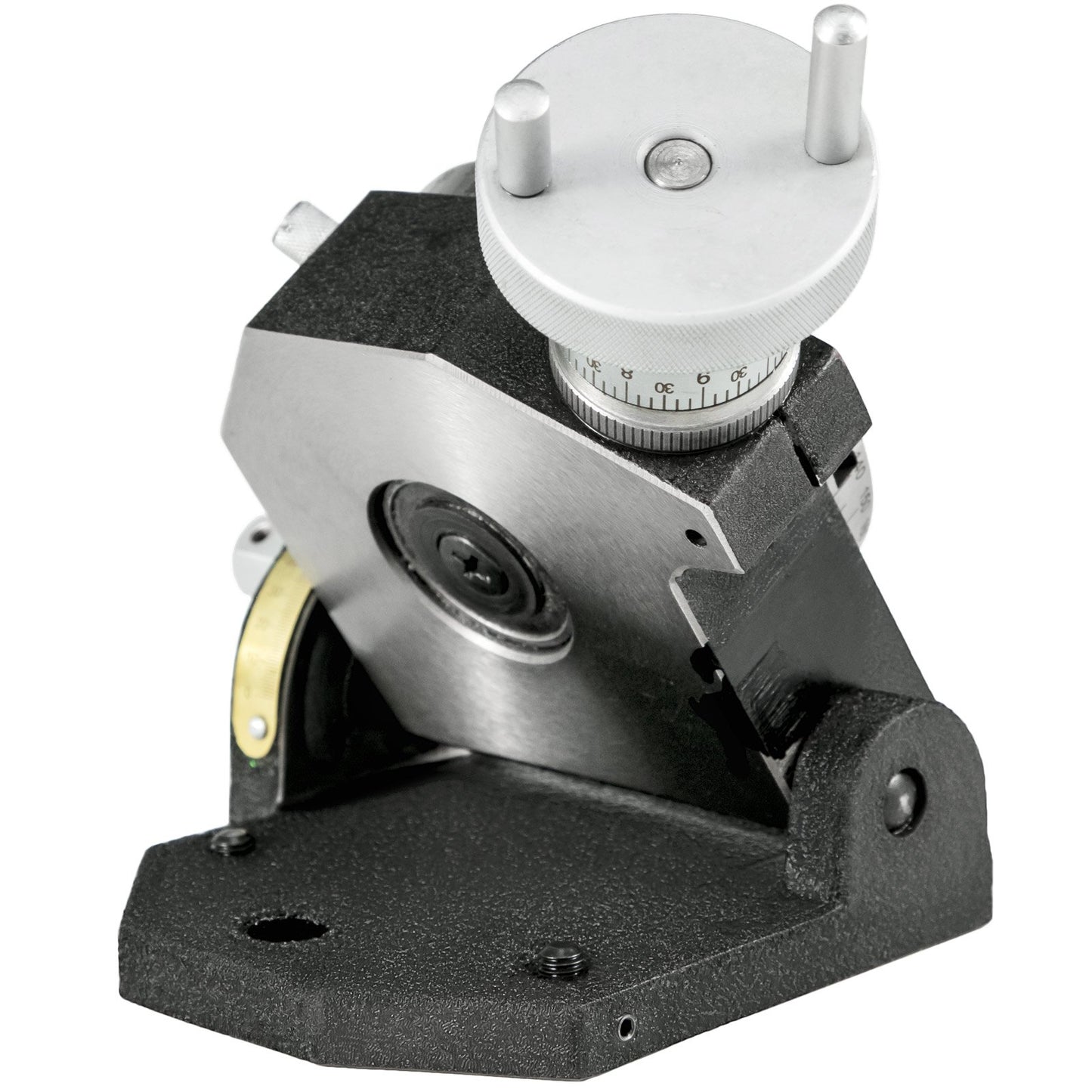 Rotary Table 4 INCH/100 MM Horizontal Vertical Rotary Table 4-Slot Rotary Table for Milling Machine MT-2 Rotary Table for Milling 360 Degrees Precision Rotary Table for Milling Drilling Vise