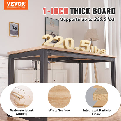 Table Top, 70.9" x 31.5" x 1", 220.5 lbs Load Capacity, Universal One-Piece Particle Board Desktop for Height Adjustable Electric Standing Desk Frame, Rectangular Countertop for Home and Office