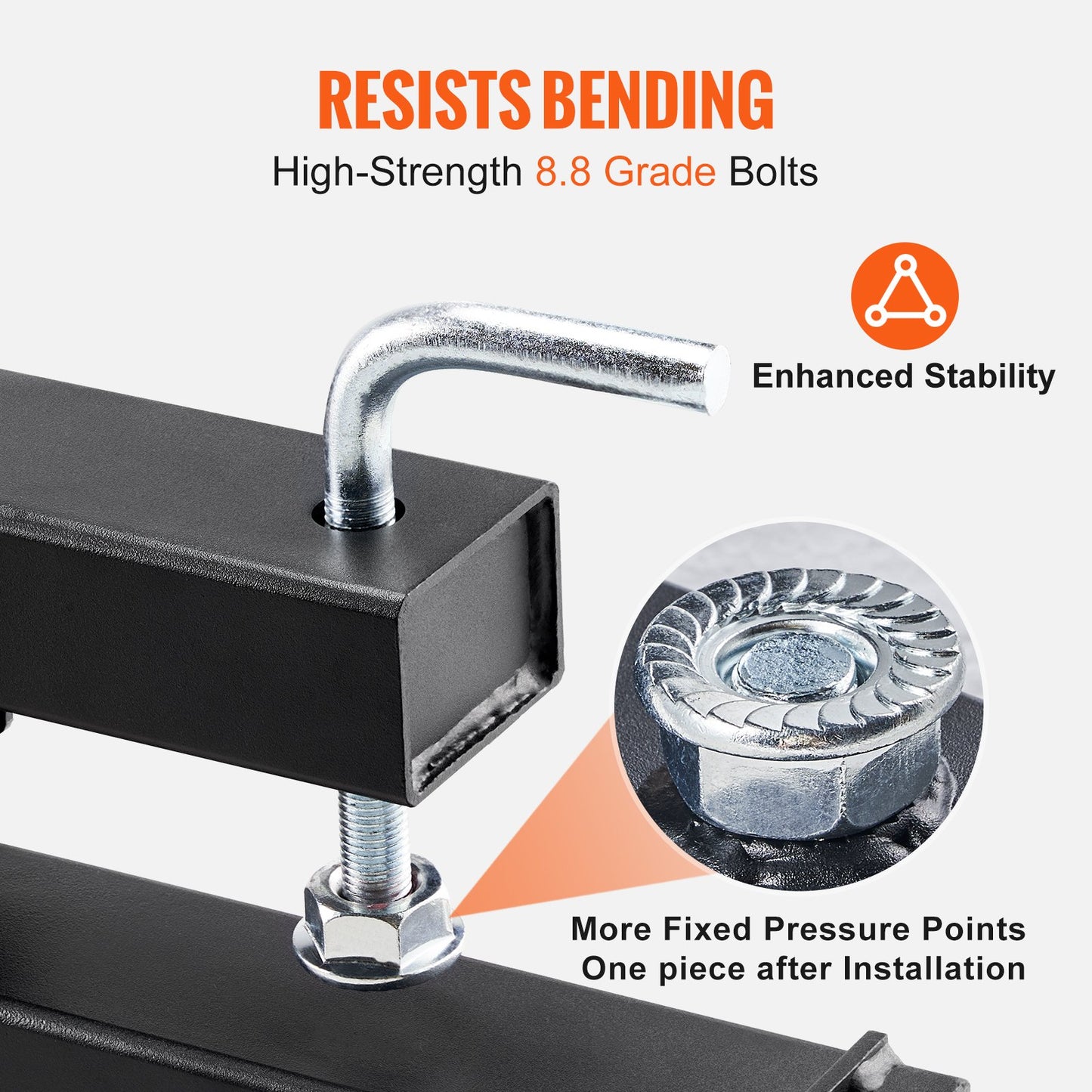 Clamp on Pallet Forks, 907.2 kg Capacity Pallet Forks, 152.4 cm Tractor Bucket Forks, Heavy Duty Front Loader Attachment for Loader Bucket, Tractor, Skid Steer, Tractor Forks for Agriculture and Farm