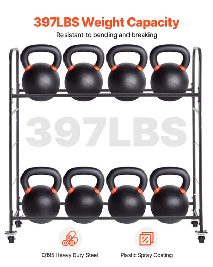 Rullande däckställ, däckhållare med 2 hyllor och transportvagn för garage, kraftig däckvagn i stål med hjul, justerbar höjd och skyddsöverdrag, rymmer upp till 12 standarddäck