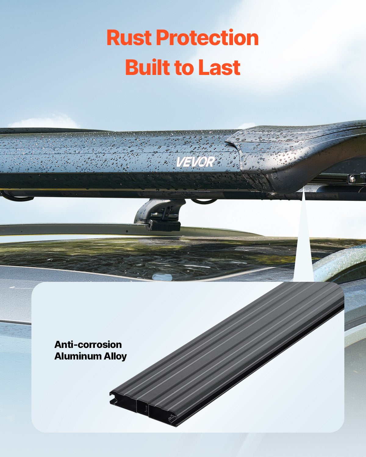 Takräcke, 122 x 102 x 143 cm, universal taklastkorg, bagagehållare för bilens tak med maxlastkapacitet på 67 kg, 11,5 cm staket, rostskyddat stållegering, vindskydd, för SUV-bil