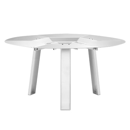 Fire Pit Heat Deflector for Solo Stove Yukon, 508 mm Bonfire Round for Wood Burning Fire Pit, 304 Stainless Steel Heat Diffuser, Detachable Burner Cover Camping Accessories