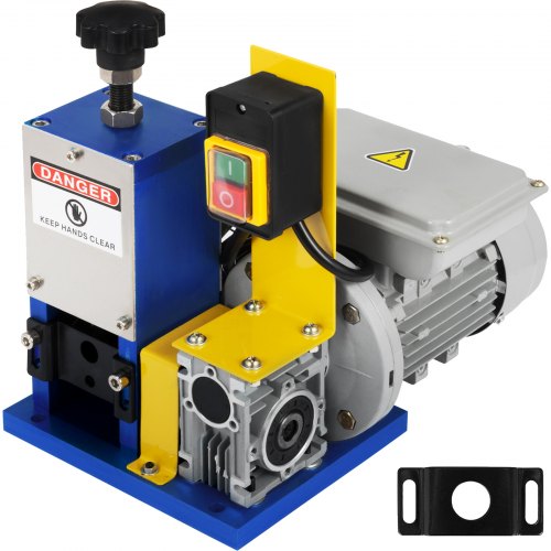 Cable Wire Stripping Machine 1.5-25mm Automatic Electric Wire Stripping Machine Portable Scrap Cable Stripper Wire Stripper Machine Tool for Scrap Copper Recycling with One Blade