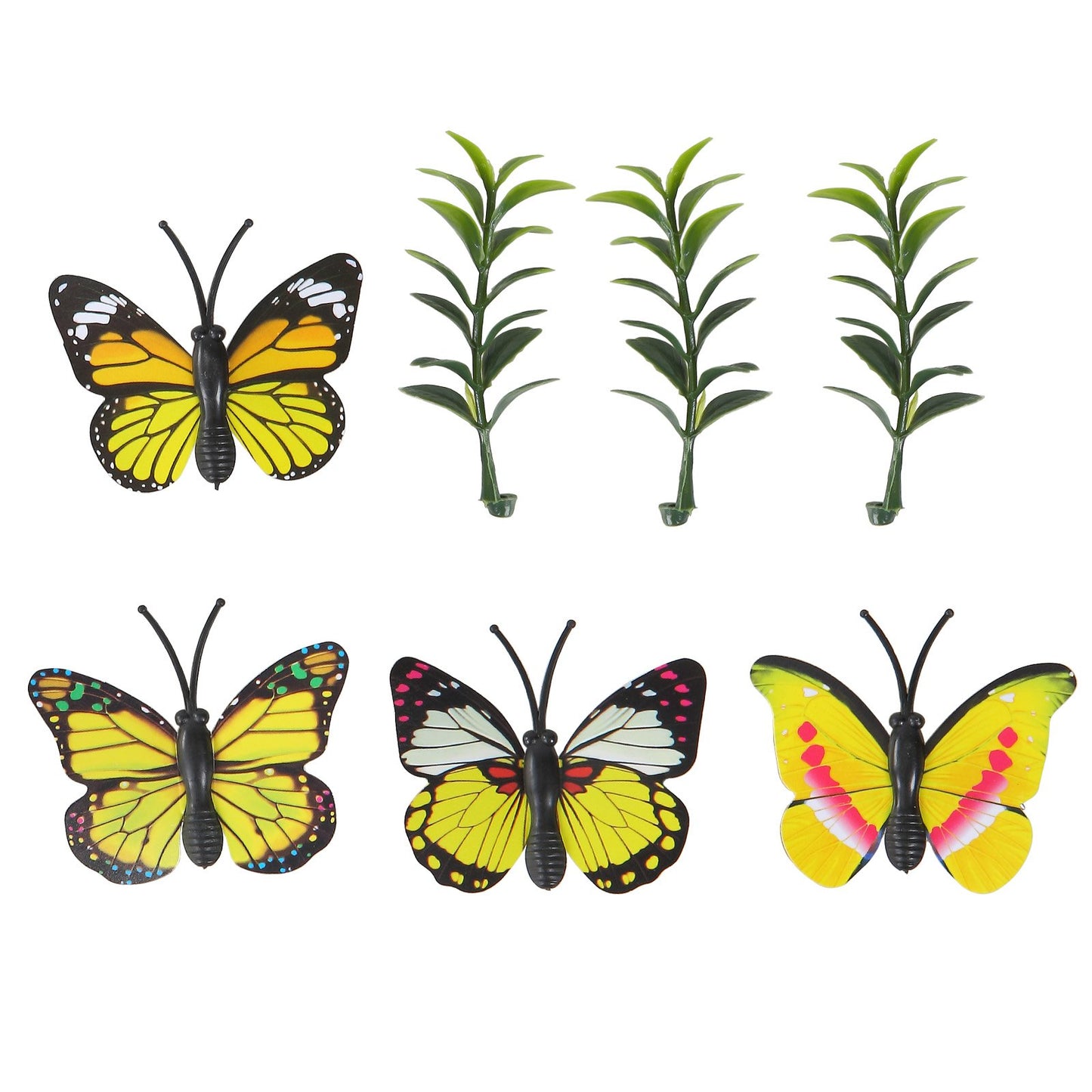 Konstgjorda buxbomträd, 60 cm höga (2 stycken), bollformade konstgjorda buxbomträd med krukor, grön buxbom med utbytbara blad och spira för dekorativ inomhus-/utomhus-/trädgård