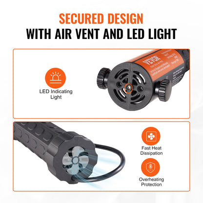 Magnetisk induktionsvärmare, 1000w handhållen induktionsvärmare, bult-induktionsvärmare med 8 st induktionsspolar, 220V flamlös induktionsvärmare bultborttagare för borttagning av rostiga bultar och muttrar